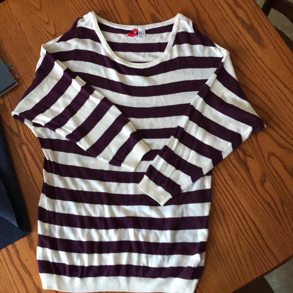 H&M stripped sweater